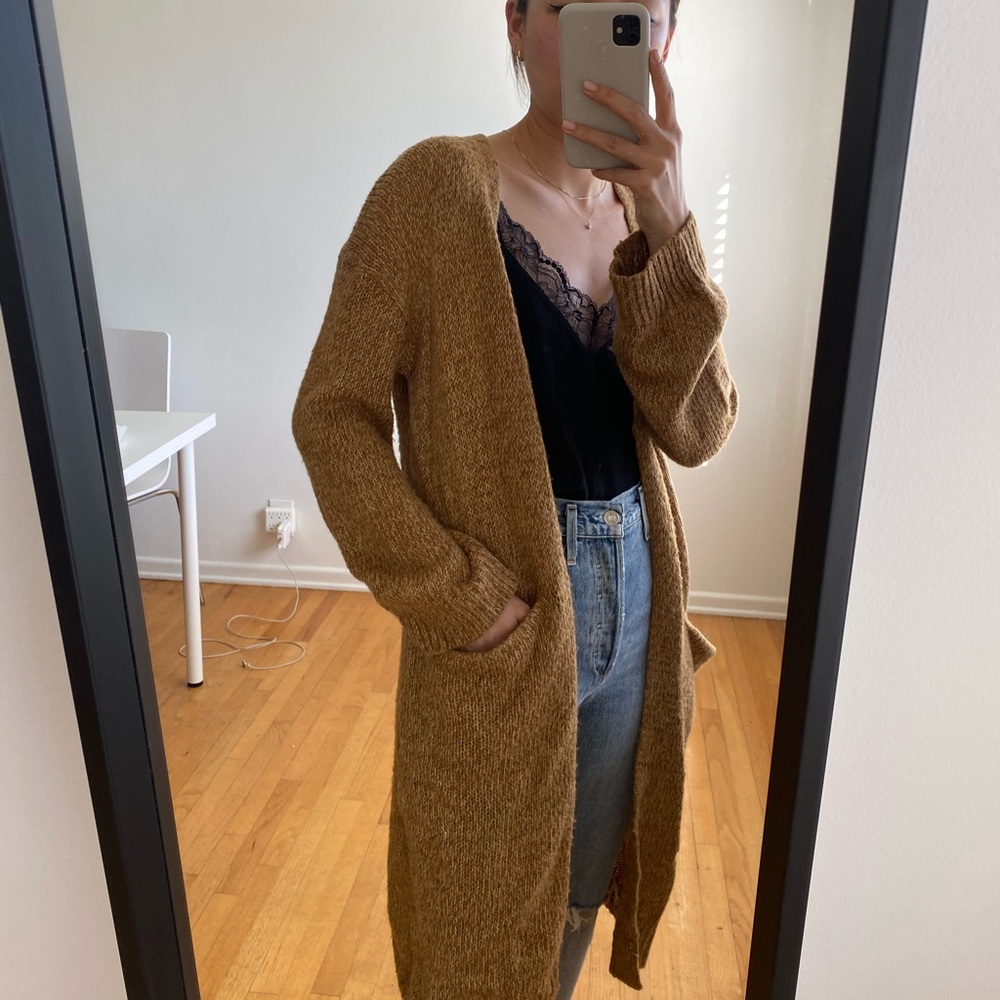 H&M oversized knit cardigan